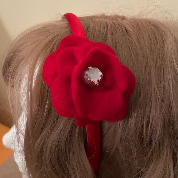 Hairbands 6 Lot Floral Reds, Blue, Pink & Glittery Purple Bow - Picture 8 of 14